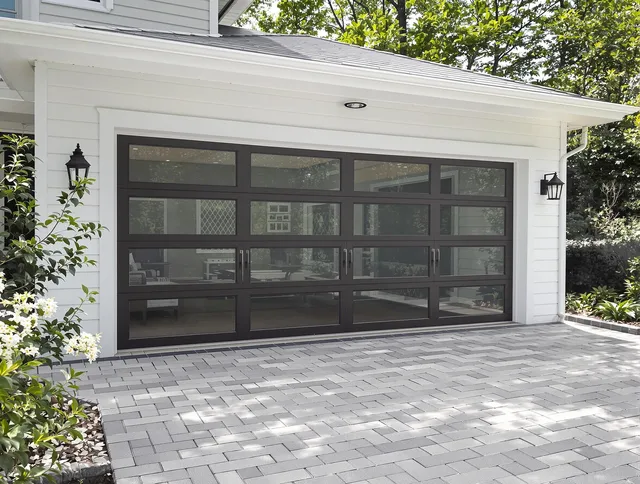 Barberton Garage Door Repair design specialist presenting custom garage door options to Barberton homeowner