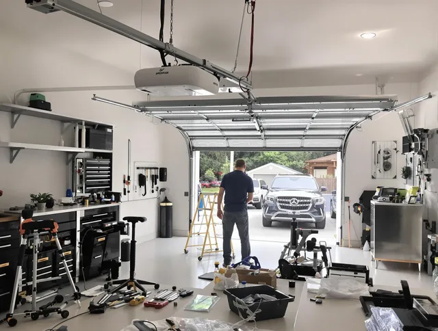 Garage door opener installation by Barberton Garage Door Repair in Barberton