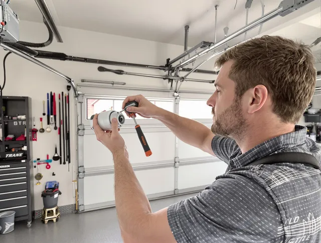 Garage door opener repair service by Barberton Garage Door Repair in Barberton