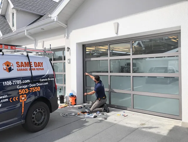 Same-day garage door repair service by Barberton Garage Door Repair in Barberton